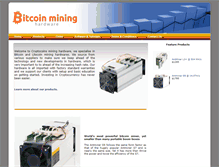 Tablet Screenshot of bitcoin-miner-shop.com